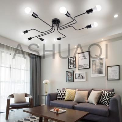 China Nordic Modern Modern Shades Decor Edison Bulb Ceiling Ceiling Lamp for Hotel/Offices/Dining Room/Bedroom/Low Ceilings/Home for sale