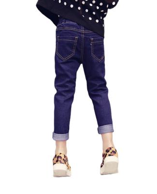 China Breathable 4-13 Years Kids Girl Clothes Denim Clothing Pants Kids Girls Jeans Pants for sale