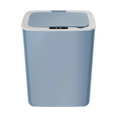 China Office Hotel Kitchen Price Sensor Bins Smart Automatic Infrared Waste Bin Viable Cheap Sensor Large Capacity for sale