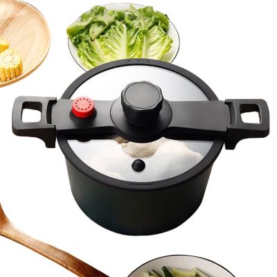 China Sustainable Chinese Multifunctional Non Stick Induction Gas Universal Low Household Pressure Cooker for sale