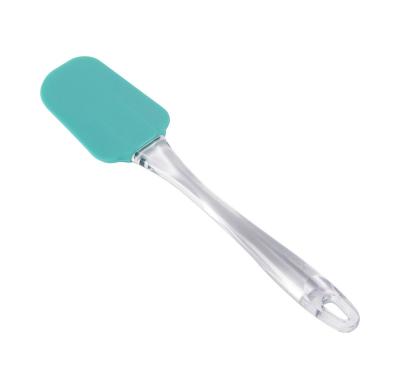 China Viable Purple Butter Cream Colored Silicone Non-Stick Baking Spatula for sale