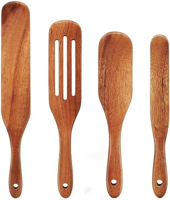 China Spurtle CLASSIC Professional Multi-Function Eco-Friendly Slotted Wooden Sets for sale