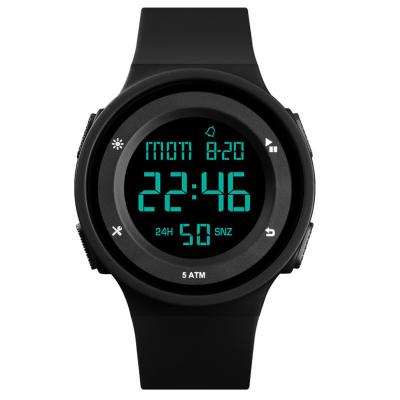 Cina Smart Watch della cinghia del silicone 5ATM, spessore multifunzionale dell'orologio 13mm di sport in vendita