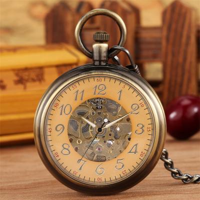 China 1ATM Waterproof Vintage Collection Quartz Pocket Watch Sapphire Material for sale