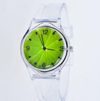 Cina ODM trasparente del quadrante del cinturino di orologio di plastica di sport 40mm disponibile in vendita