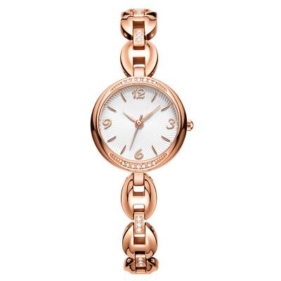 China Reloj Diamond Encrusted Jewelry Buckle del cuarzo de las mujeres del brazalete en venta