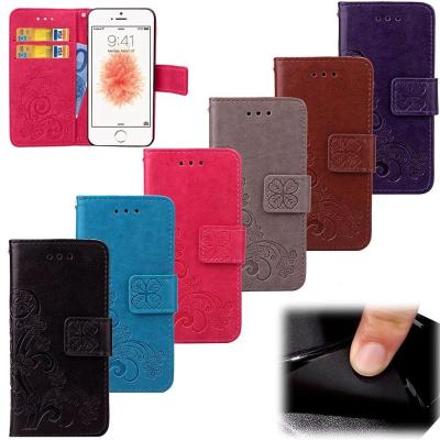 China Luxury Magnetic Flip Wallet Leather Stand Case Cover For iPhone 5 se 6 6s Plus 7 Samsung S3 S4 S5 S6 S7 EDGE for sale