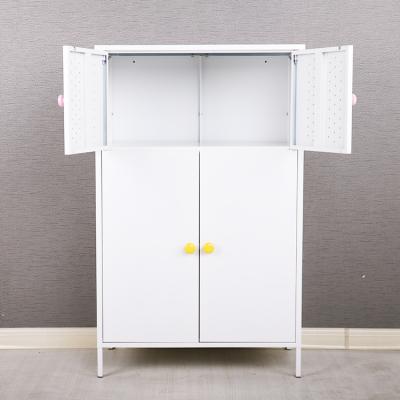 China Children 6 Door Adjustable Bedroom Baby Locker (Other) Steel Wardrobe for sale