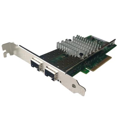 China 10 Gigabit Ethernet X520-DA2 SFP+ PCIe2.0 X8 Dual Port Chipset I ntel 82599ES Ethernet Server Adapter en venta