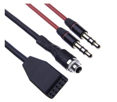 China Support to. stereo Kit Auxiliary Audio Cable Adapter input with aux cable. 3.5mm male 1m for BMW (E46) 320i for sale