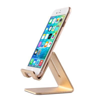 China Universal Wide Compatibility Mobile Phone Holder for Desktop, Desktop Aluminum Desk Stand for iPhone Samsung Galaxy Tablet for sale