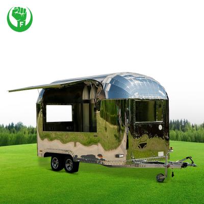 China High quality luxury coffee cart airstream food trailer for sale for sale