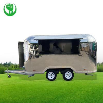 China Luxury Factory Customized Brilliant Used Airstream Food Truck For Sale Thailand for sale