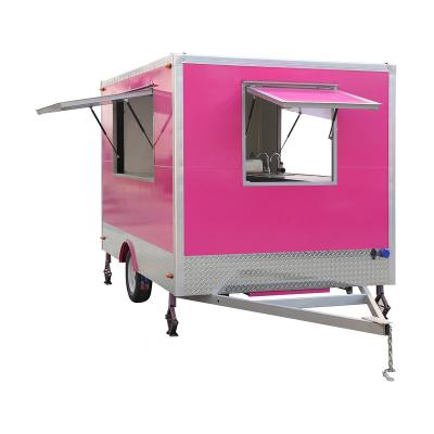 China Chinese Designed Mini Food Concession Fully Equipped Espresso Trailer Malaysia 2022 Snack Factory Food Truck Trailer New for sale