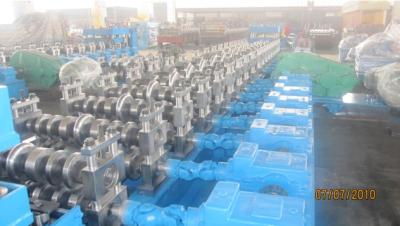 China Three Waves Guardrail Roll Forming Machinery, Automatic Metal Roll Forming Machine for sale