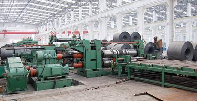 China 6-20mm Metal Coil Slitting Line, Steel Coil Slitting Line With Uncoiler, Feeder, Slitter for sale