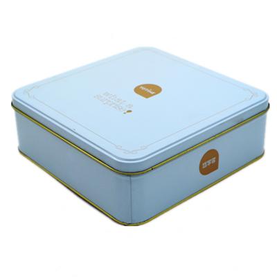 China Mint Candy Packaging Square Tin Box Box Metal Offset printing for sale