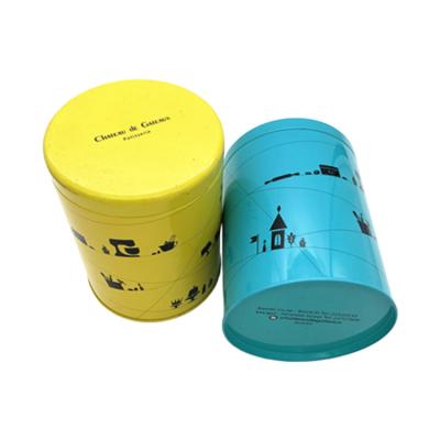 Китай WC-016 Tea Tin Box Round  Metal Food Packaging WC-016 OEM Modern продается