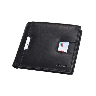 China Hot Selling Amazon RFID Men's Genuine Leather Wallets Chose Designer Men's Rfid Wallets for sale