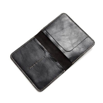 China Slim Fashionable Cheap Vintage Rfid Blocking Travel Passport Holder for sale