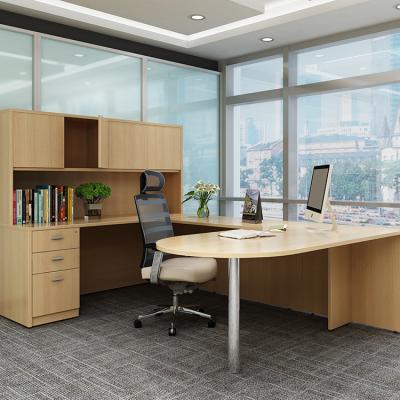 China Office Desk Regular Modern Melamine Elegant Wooden CEO Executive Desk Large for sale