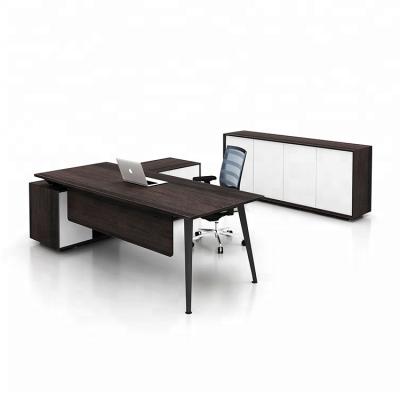 China Fit Regular Luxury Wooden Table Office Furniture Modular Modern Chair Executive Desk for sale