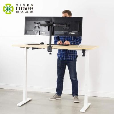 China Office Study Computer Standing Desk (Height) Adjustable Ergonomic Electric Height Adjustable Standing Desk for sale