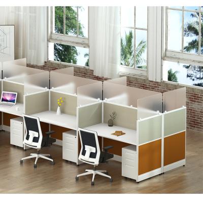 China Modern Office Furniture Office Cubicle Groups Office Partition Modular Workstation for sale