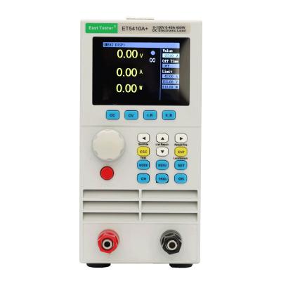 China ET5411A+ Single Channel DC Battery Capacity Tester Programmable Electronic Load Meter Digital Electronic Load 40*28*23 cm for sale