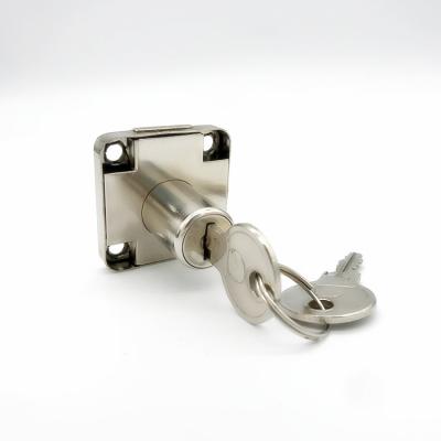 Chine Iron Furniture Drawer Lock Contemporary Design Style With Folding Key à vendre