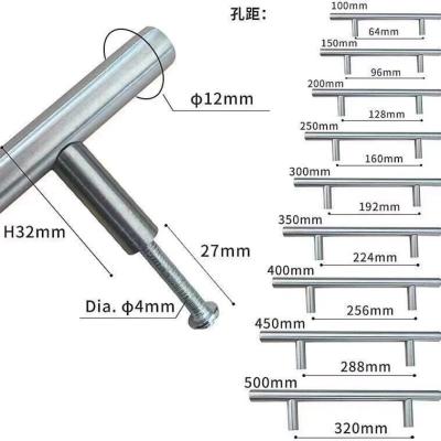 China Hot sale cabinet handle 201 stainless steel brushed stainless steel edging trim à venda