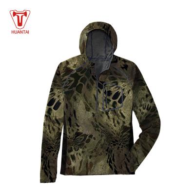 China Hunting Promotional Men's Windproof Hunting Apparel Tactical Wear Resistant Outdoor Jacket for sale