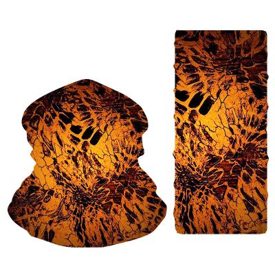 China Multifunctional Breathable Lycra UPF 50+ Fishing Mask Camouflage Headwear Fishing Sun Mask Neck Cuff Headband Bandana Balaclava for sale