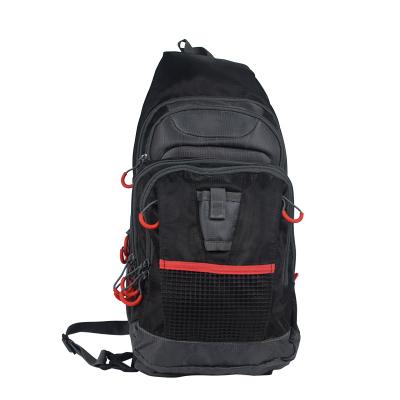 China Durable Travel Packing Cubes Outdoor Fishing Tackle Storage Bag Shoulder Backpack Messenger Bag for sale