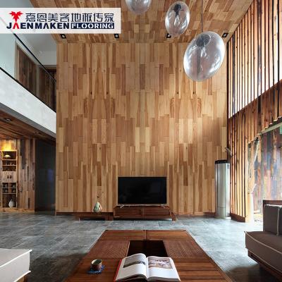 China Modern Interior Hickory Flooring Handscraped Solid Wood Modern Hardwood Flooring for sale