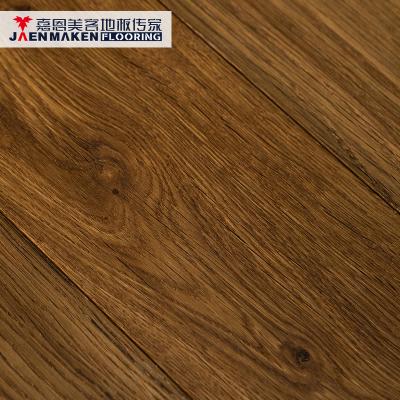 China Chic Interior Oak Decoration Parquet Wood Brown Oak Engineered Hardwood Flooring for sale