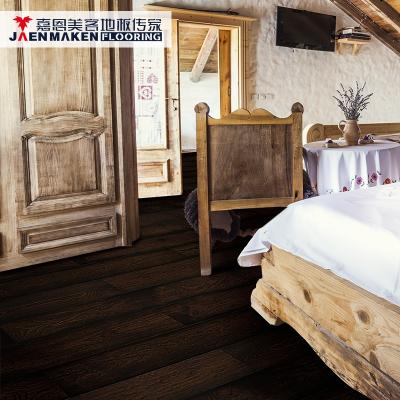 China ABC Grade Modern Wood Engineered Real Brushed Hickory Wood Flooring Sale Wood Engineered Flooring Customs for sale