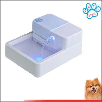 China Premium Pet Fountain Drinking Water Bowel Feeder LED Light UV Purification Circulates Wate for sale