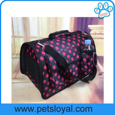 China Factory Pet Supply Product Oxford PU Large Travel Pet Dog Cat Carrier Bag for sale