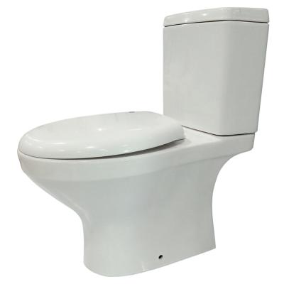 China Hot Sale Modern White Color Toilet Bowl China Toiletries China Nigeria Two Piece Lavatory Washdown Modern Sanitary for sale