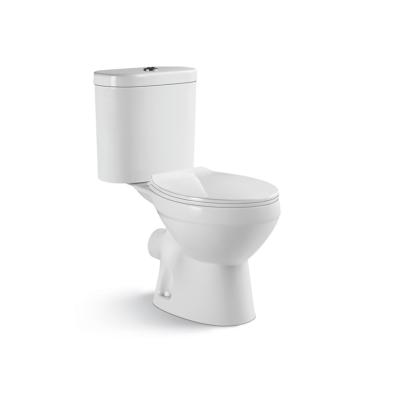 China France Market P Trap Wc En Trap Two-piece Toilets Double-Flow Bath Friend Factory Direct Selling Toilet Price for sale