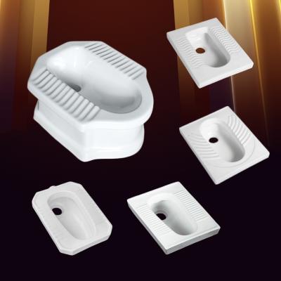 China Factory direct supply water saving cheap toilet squat pan WC toilet squat pans damper for sale