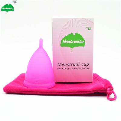 China Health Product Reusable Medical Silicone Cup Half Hour Menstrual Time No Puddle, Pad and Tampon Alternative for sale