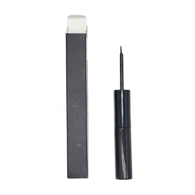 China Low Moq Wholesale Waterproof Makeup Liquid Eyeliner Waterproof Super Black Pen for sale