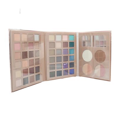 China Waterproof Neutral Eyeshadow Blush Shimmer Make Up Palette Set for sale