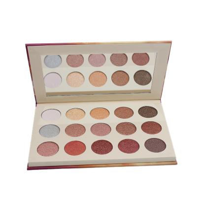 China Factory direct sales waterproof 2 kinds of eye shadow palettes make up eye shadow for sale