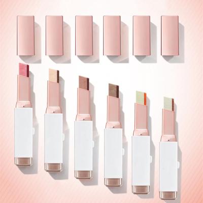 China Manly Waterproof Private Label Eyeshadow Blush 2 in 1 Dual Color Eyeshadow Pen for sale