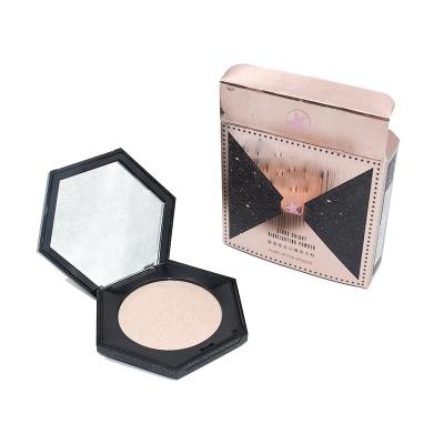 China Simple Sunscreen Hexagon Shape Highlighter And Bronzer Contour POWDER for sale