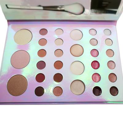 China New OEM Eye Shadow Sunscreen Palette Makeup Cosmetic Shimmer Brush Eyeshadow for sale