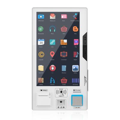 China 23.6 inch screen kiosk android wifi self service touch screen payment kiosk wholesale OEM government for sale